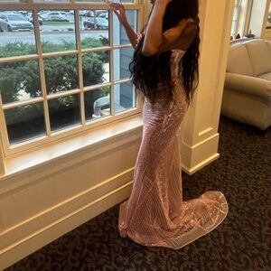 Custom made prom dress